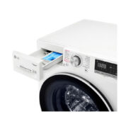 ماشین لباسشویی ال جی مدل V5 ظرفیت 10.5 کیلوگرم سفید 3